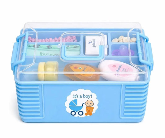 Portable Baby Care Storage Box - Nursery Accessory Designed For Baby Organization And Daily Storage Routine