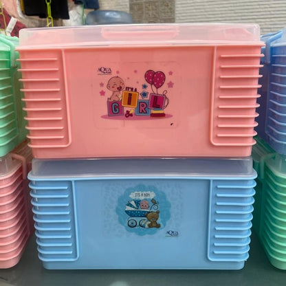 Portable Baby Care Storage Box - Nursery Accessory Designed For Baby Organization And Daily Storage Routine