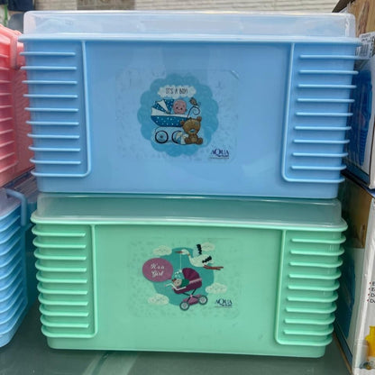 Portable Baby Care Storage Box - Nursery Accessory Designed For Baby Organization And Daily Storage Routine